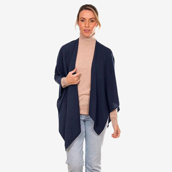 Bridge & Lord Wrap Topper navy