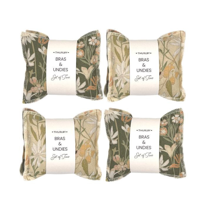 Thurlby Bushwalk Bra's & Undies Set of 2 Scented Sachets