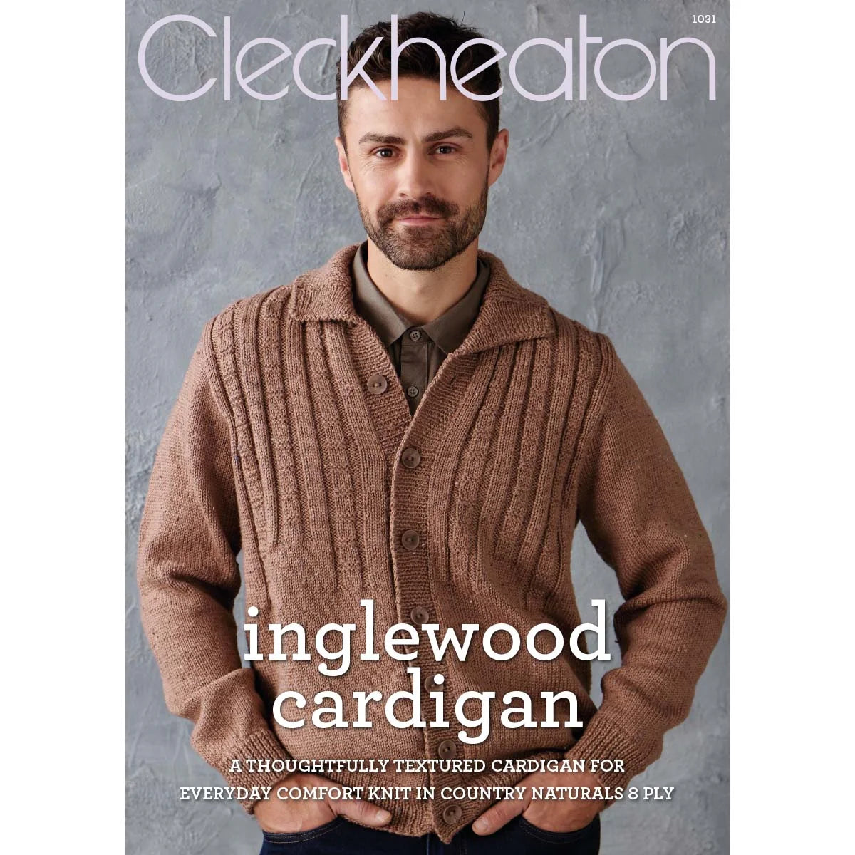 Cleckheaton Inglewood Cardigan Pattern #1031