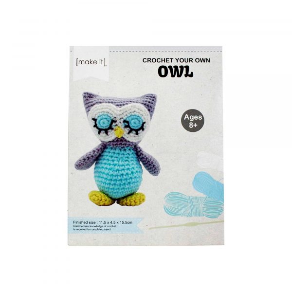 DIY Crochet Kit Owl