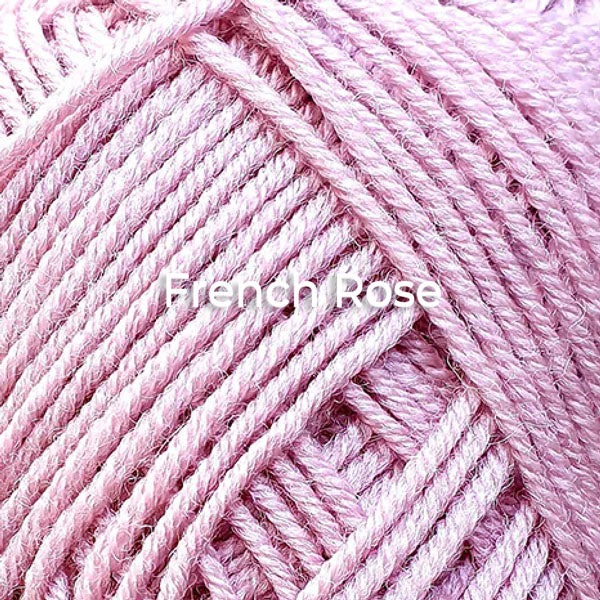 Nundle Collection 4 Ply Sock Yarn - French Rose
