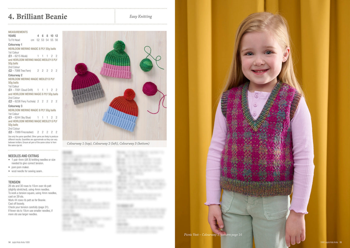 Heirloom Joyful Kids Knits - Book 1000