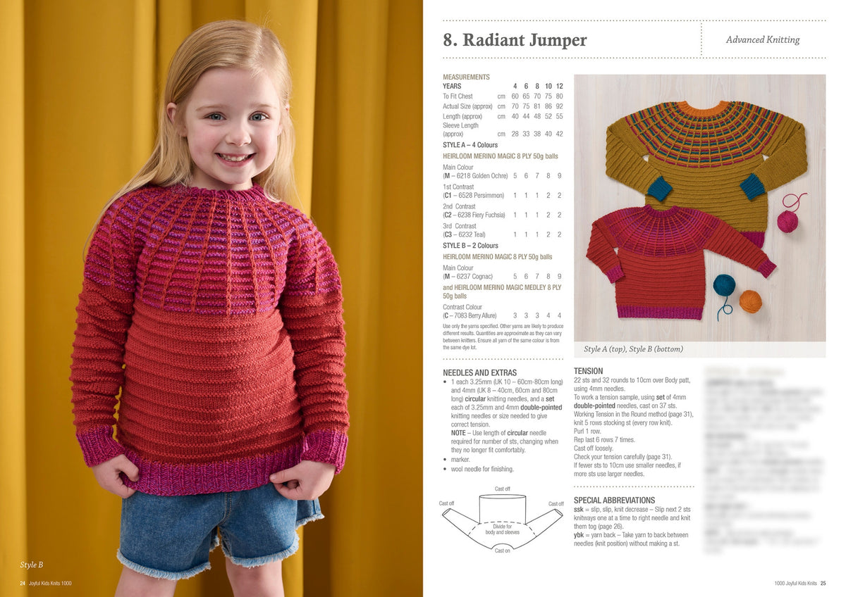 Heirloom Joyful Kids Knits - Book 1000