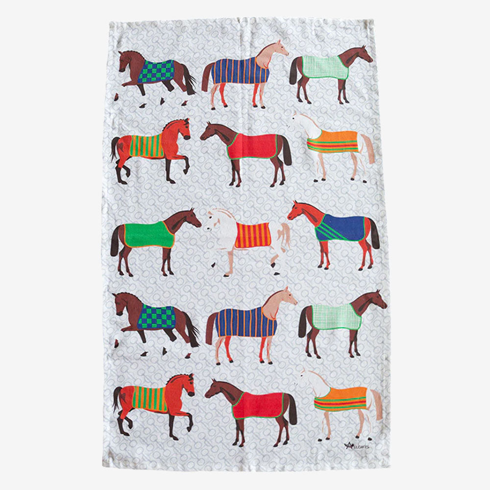 Horses Tea Towel