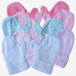 Knitted@Nundle Baby Mittens