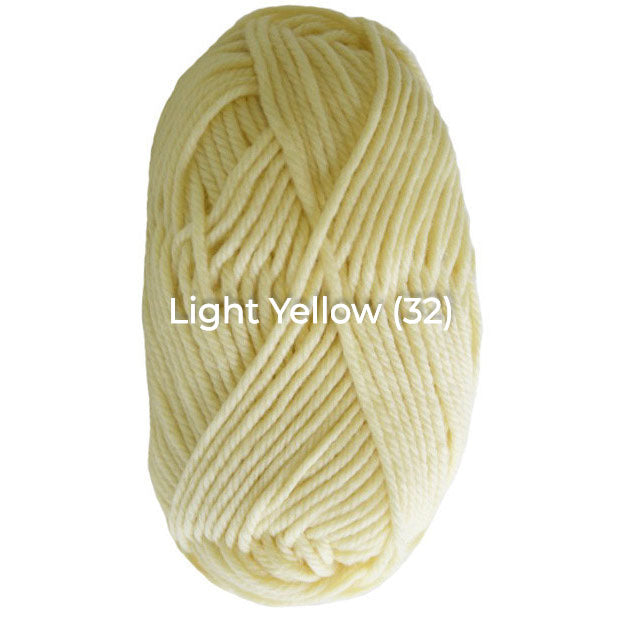 Light Yellow (32) Nundle Collection 12 Ply Chaffey Yarn