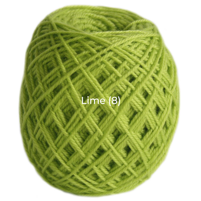 Nundle Collection 4 Ply Sock Yarn - Lime