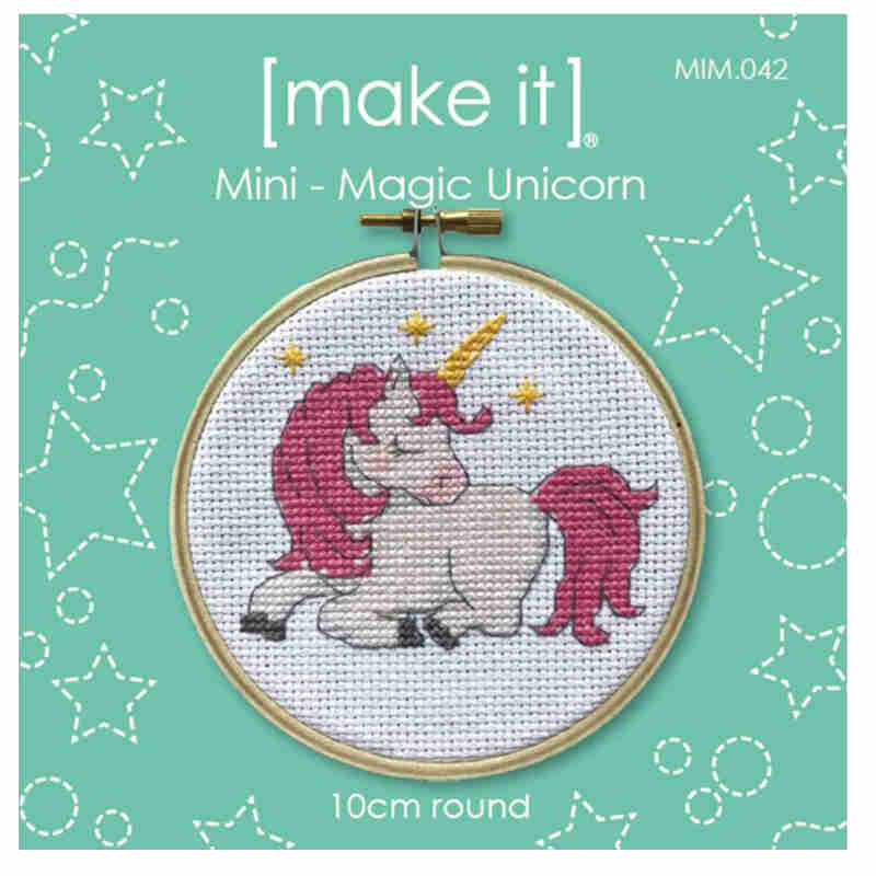 Make it Mini Cross Stitch Kit with Hoop