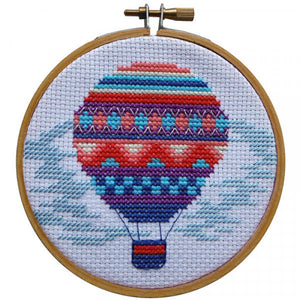 Make it mini cross stitch balloon