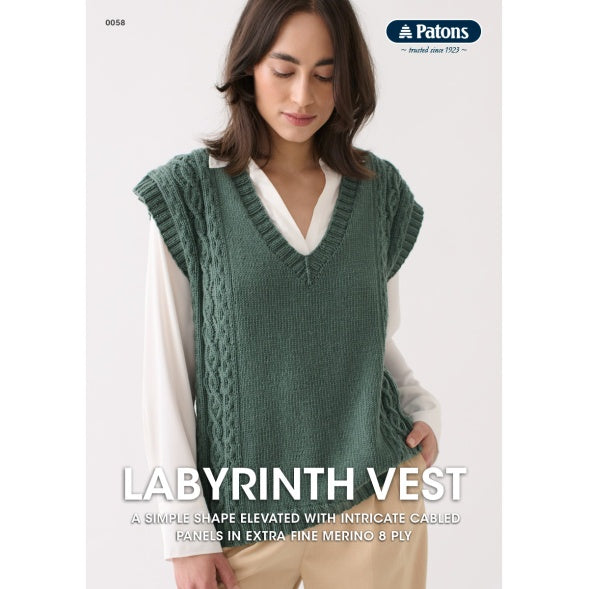 Patons Labyrinth Vest