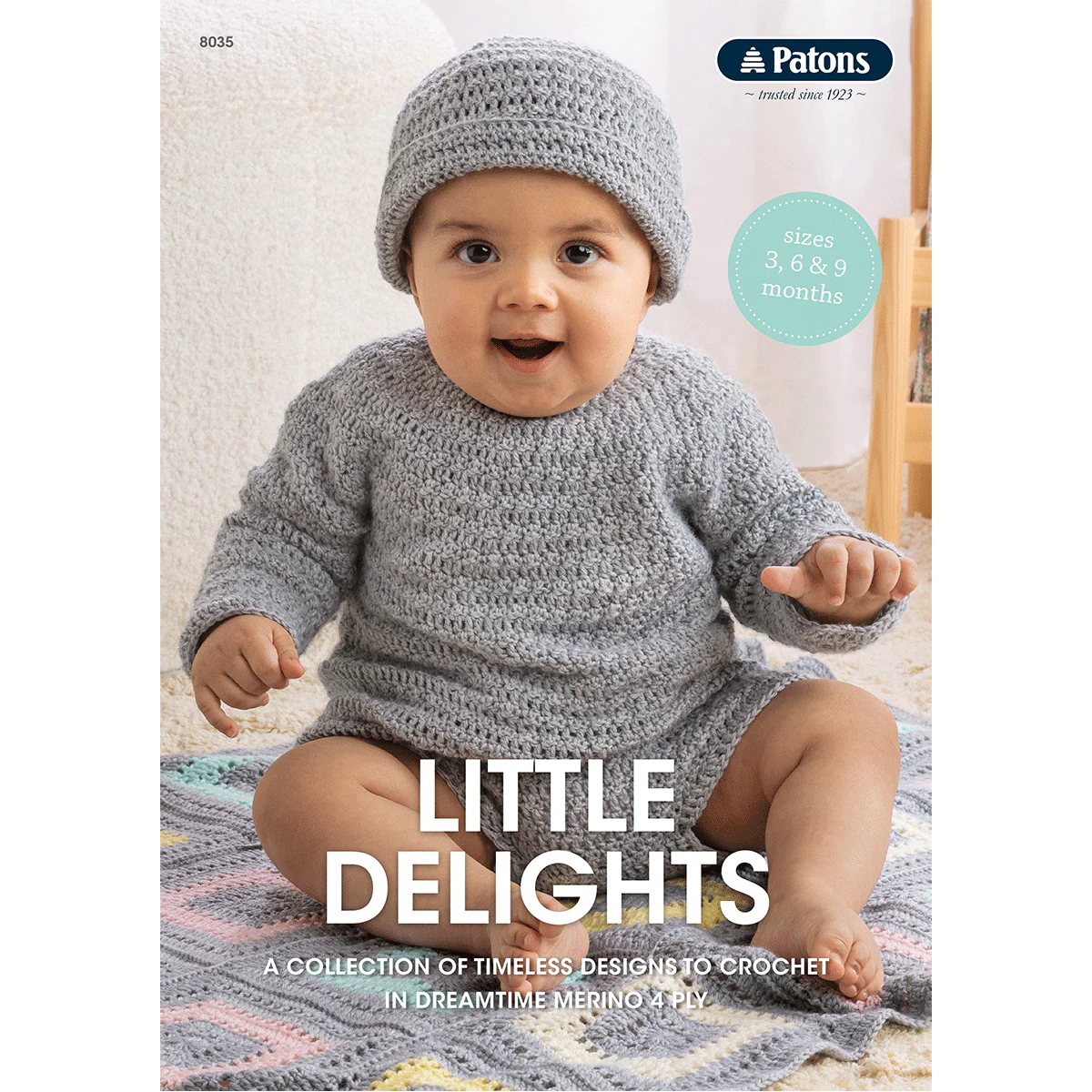 Patons Little Delights Pattern Book 8035