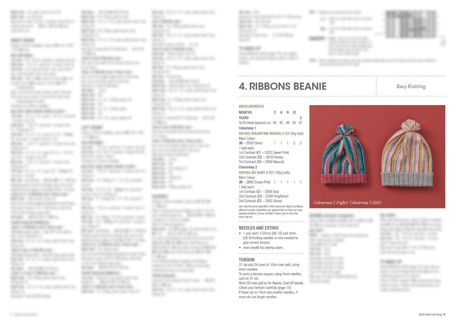 PATONS SWEET AND SNUG