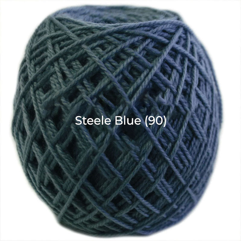 Nundle Collection 4 Ply Sock Yarn - Steele Blue