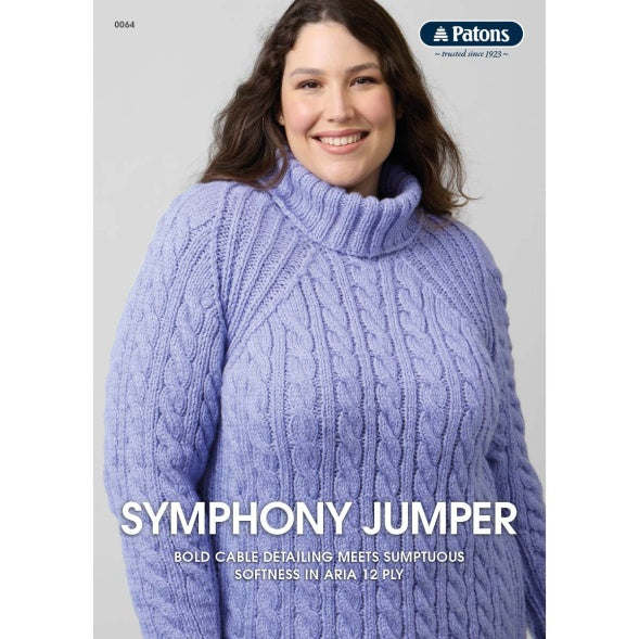 Patons Symphony Jumper Pattern 0064
