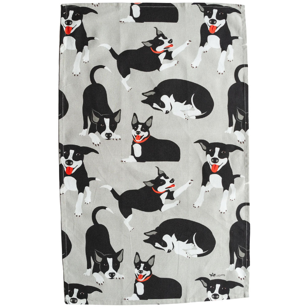 Tea Towel - Farm Dogs