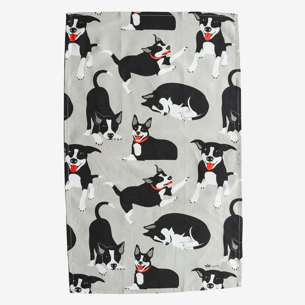 Tea Towel - Farm Dogs
