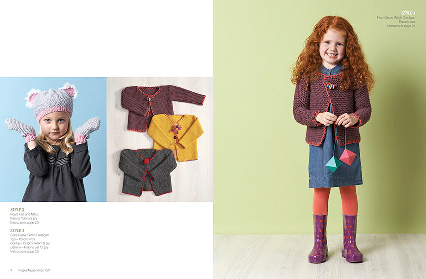 Patons Hand Knits for Modern Kids (BK1317)