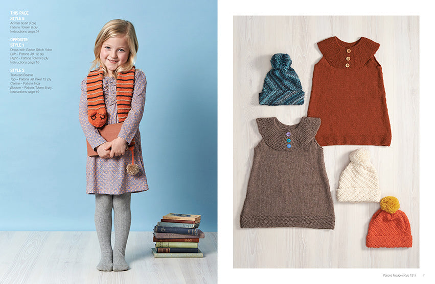 Patons Hand Knits for Modern Kids (BK1317)