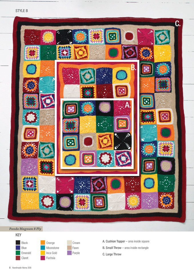 Patons Handmade Home Book 358