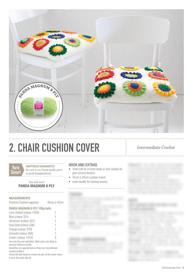 Patons Handmade Home Book 358