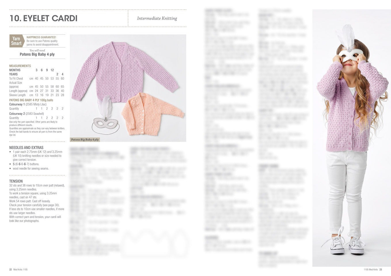 Patons Mod Knits in Big Baby