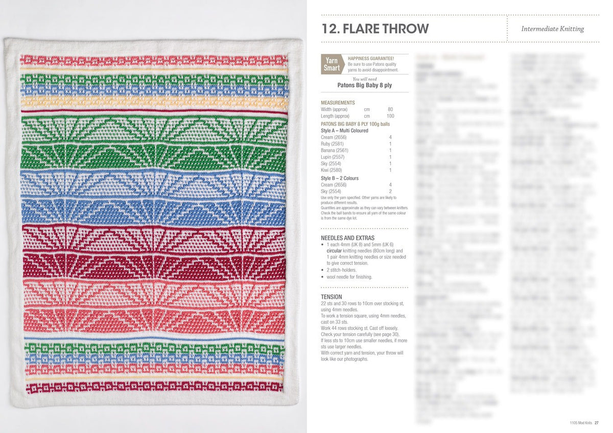 Patons Mod Knits in Big Baby