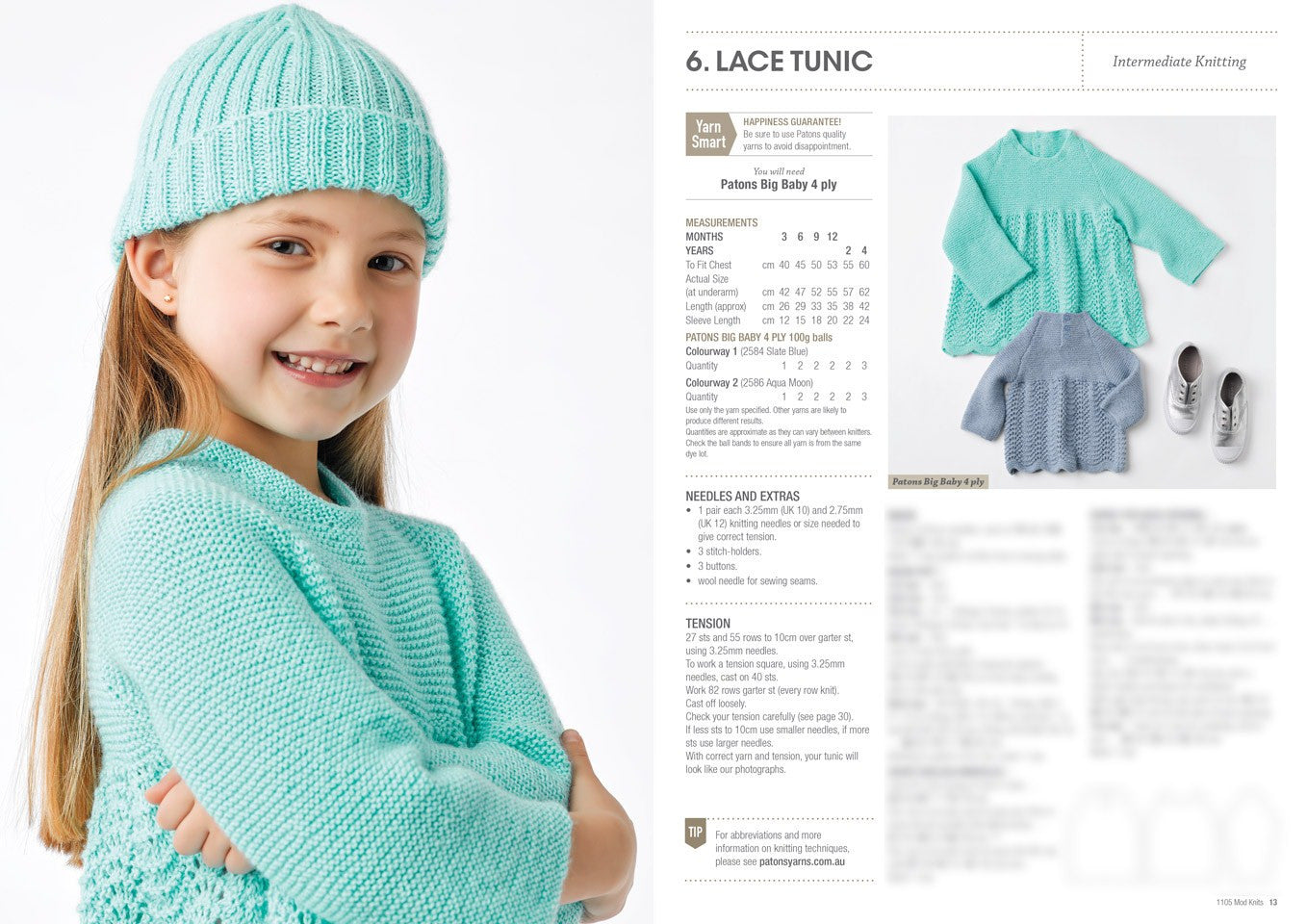 Patons Mod Knits in Big Baby