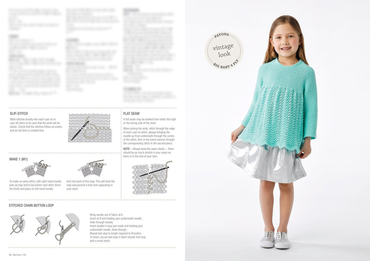 Patons Mod Knits in Big Baby