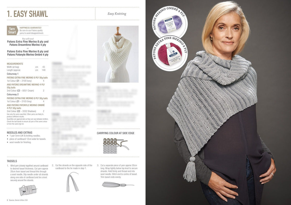 Patons Beanies Berets & More