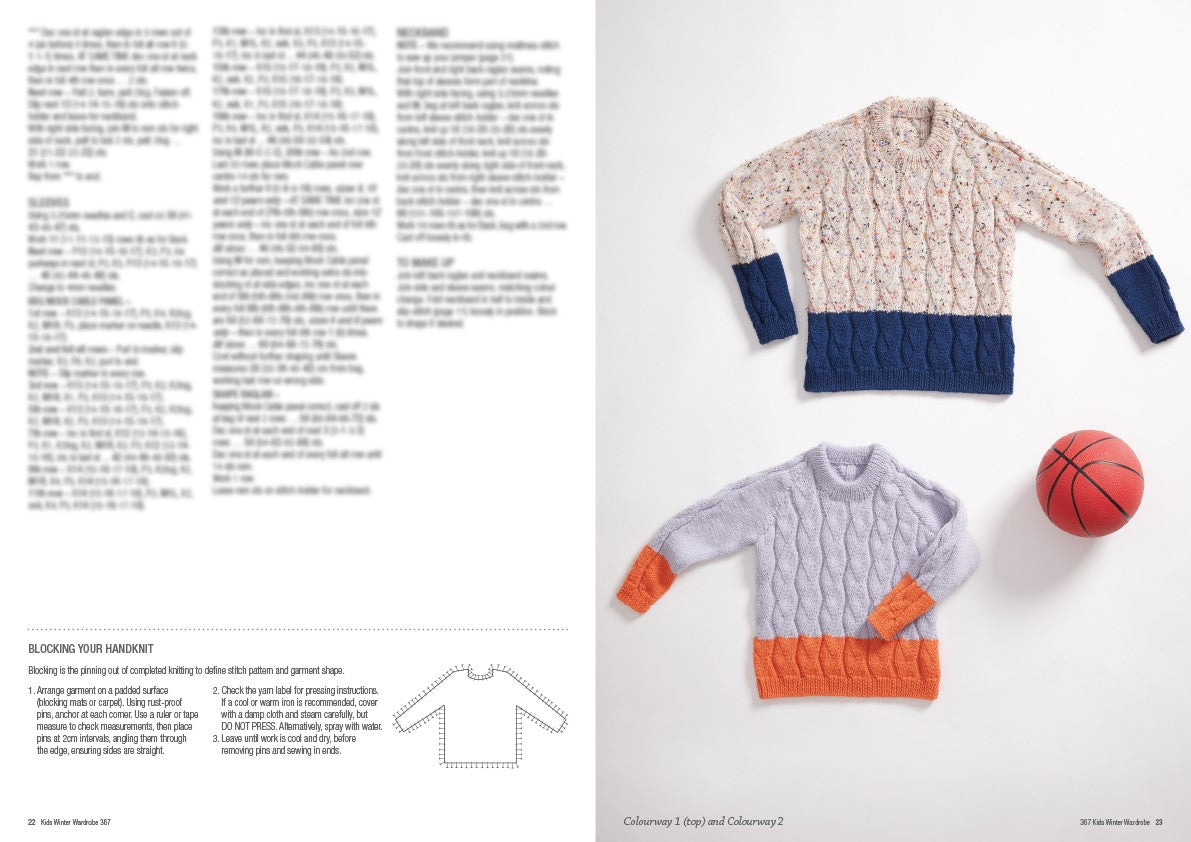 Cleckheaton Kids Winter Wardrobe Book 367