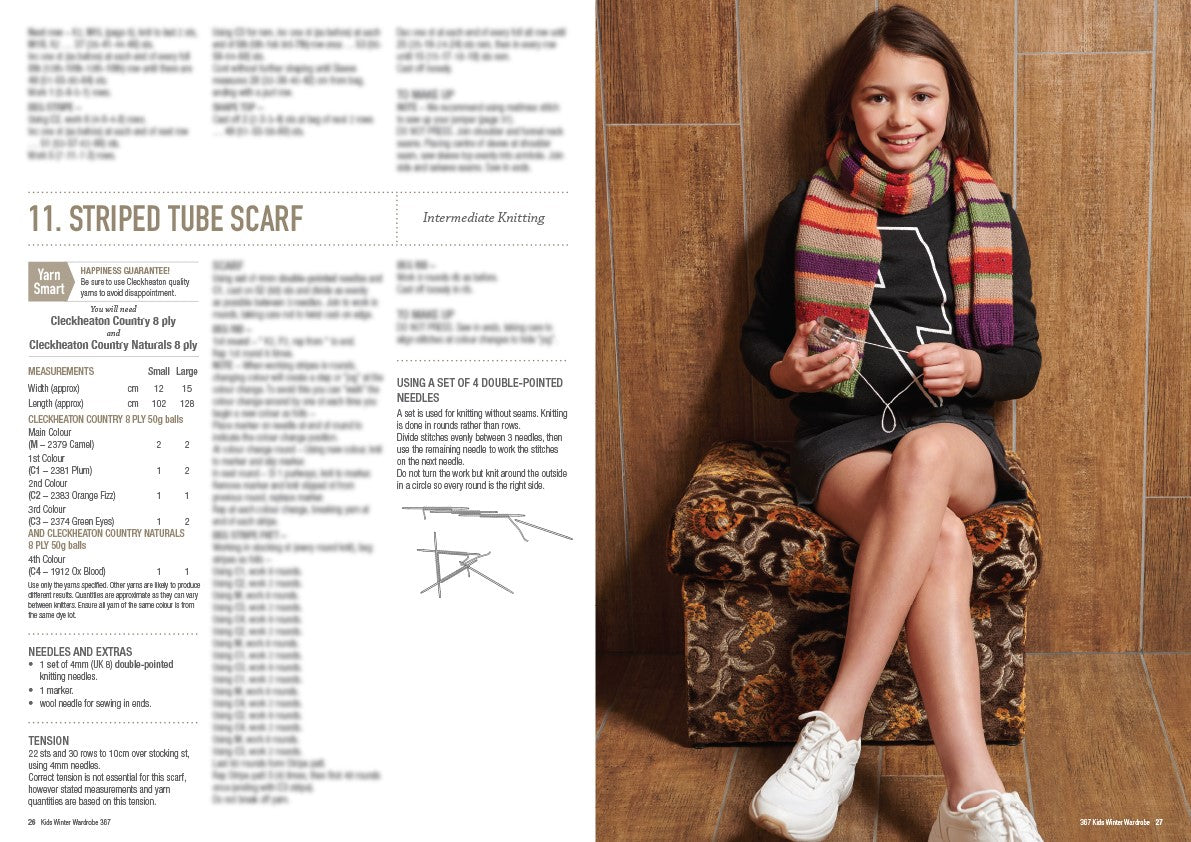 Cleckheaton Kids Winter Wardrobe Book 367