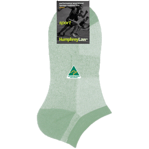 Humphrey Law sport socks mist green