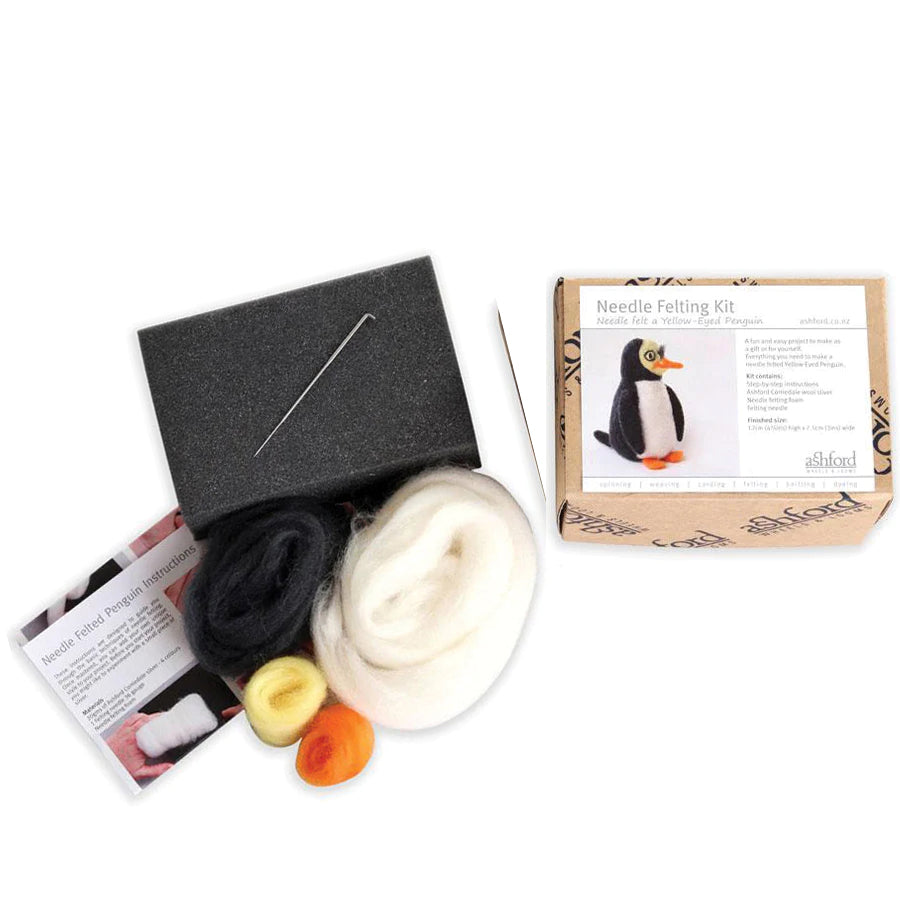 Ashford Needle Felting Kit Penguin