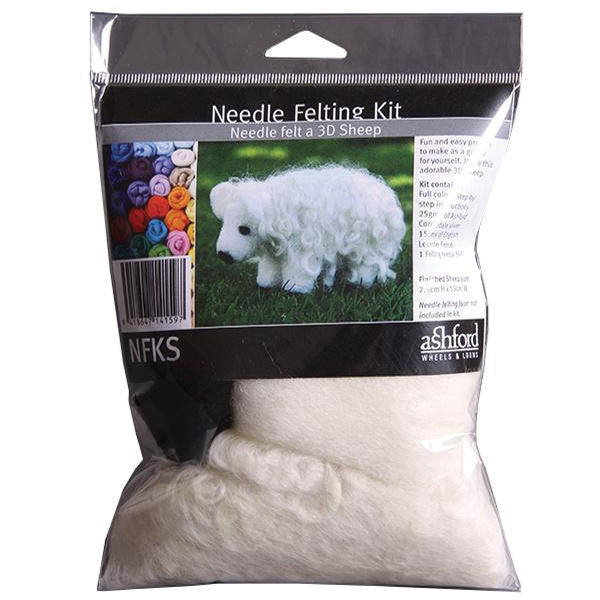 ASHFORD NEEDLE FELTING KIT - SHEEP