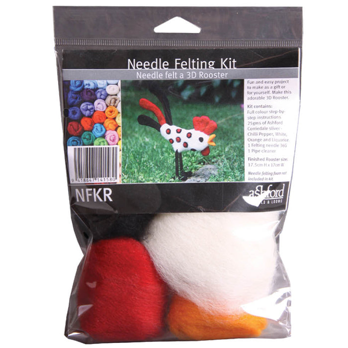 Ashford Needle Felting Kit - Rooster