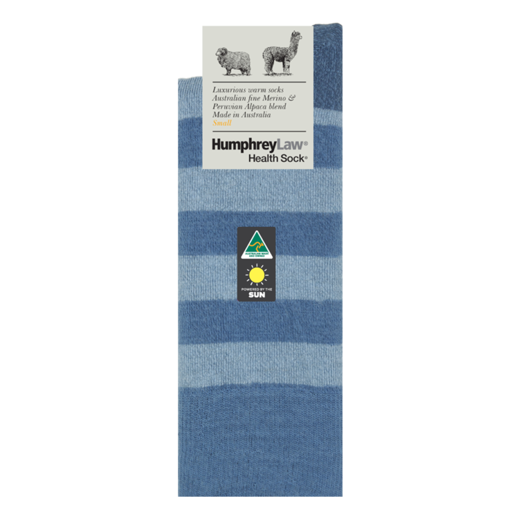 Humphrey Law Merino Alpaca Stripe Socks