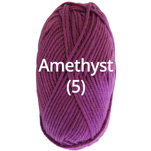 Amethyst (5) - Nundle Collection 8 Ply Feltable Yarn