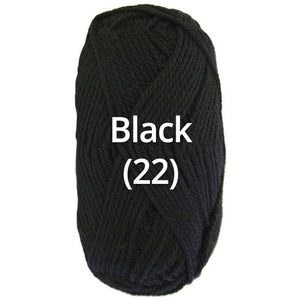  Black - Nundle Collection 8 Ply Chaffey Yarn