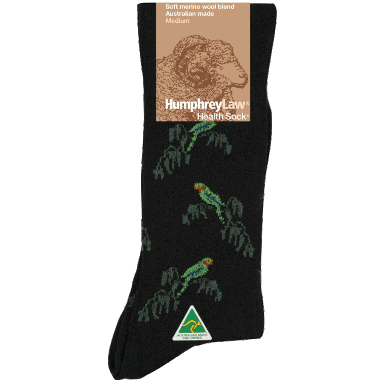 Humphrey Law Health Sock - Tourist Patterns