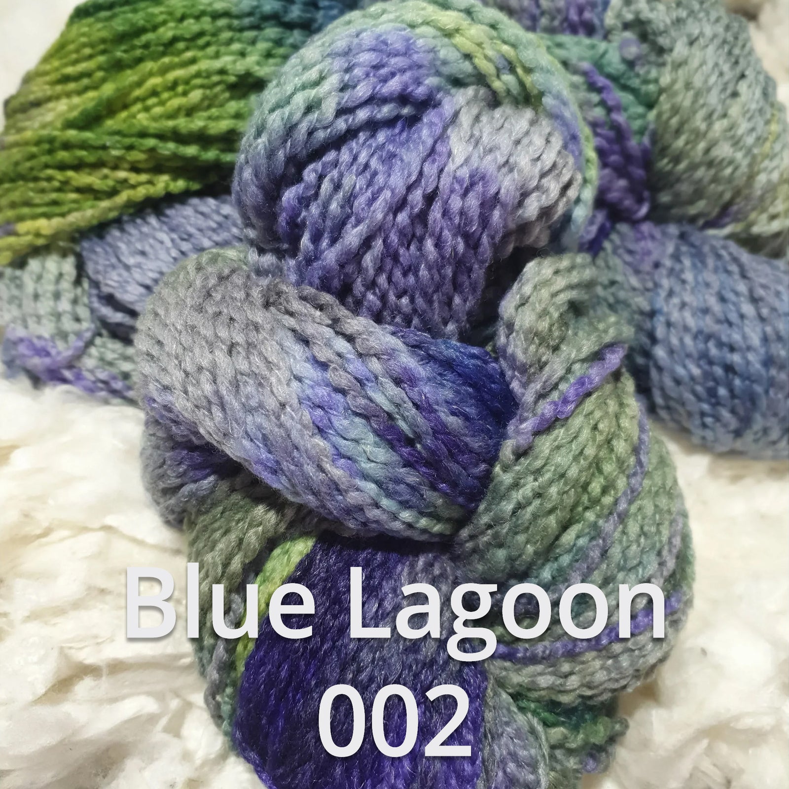 Nundle Hand Dyed Linen Blend Blue Lagoon