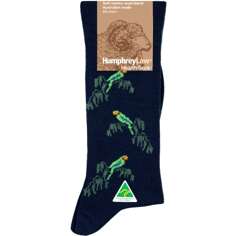 Humphrey Law Health Sock - Tourist Patterns