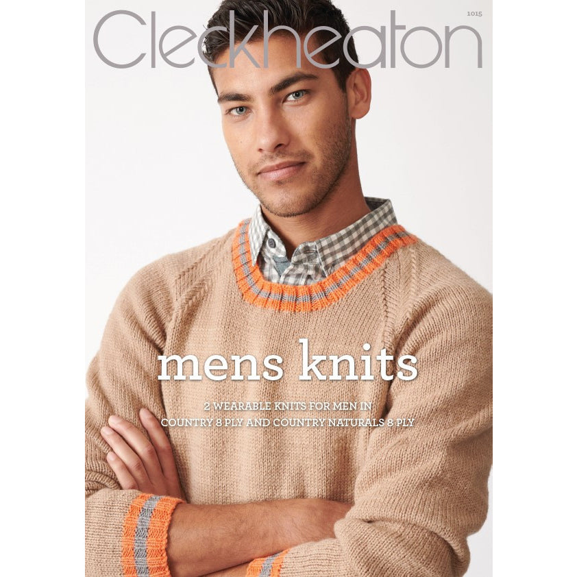 Cleckheaton Mens Knits Pattern 1015