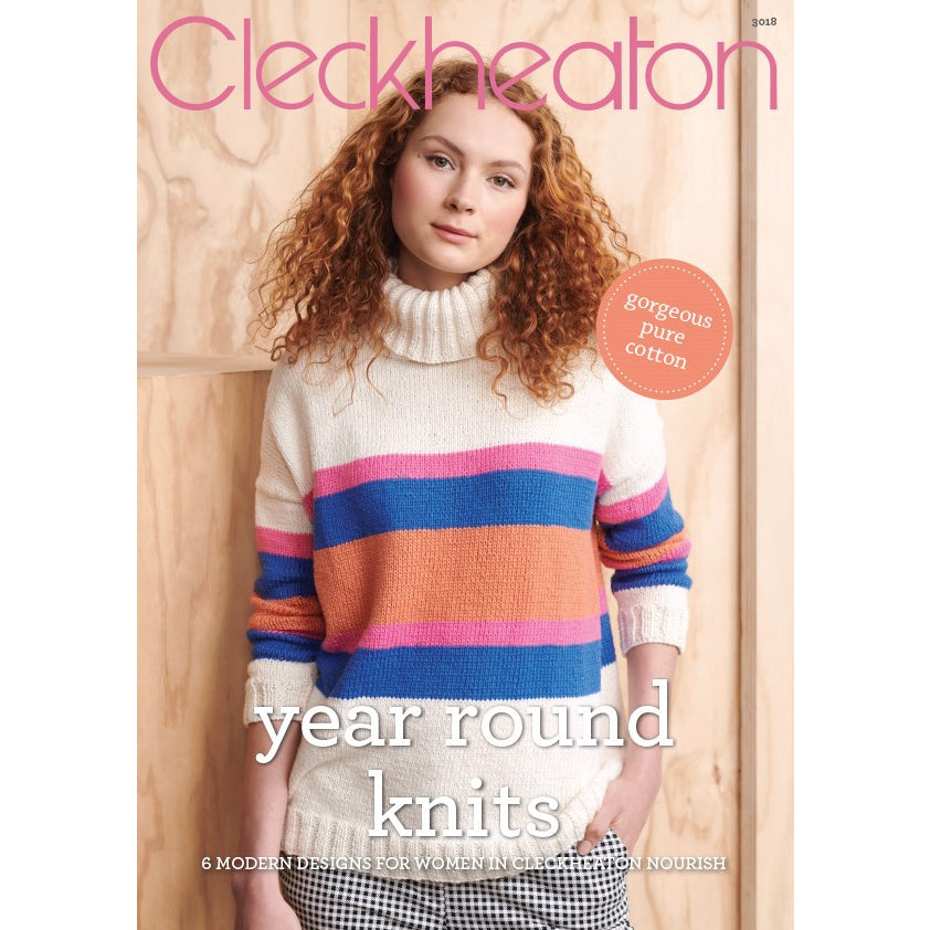 Cleckheaton Year Round Knits Book 3018