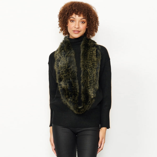 Caju Rabbit Fur Snood CZ650