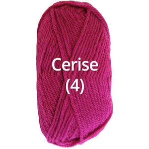 Cerise (4) - Nundle Collection 8 Ply Feltable Yarn
