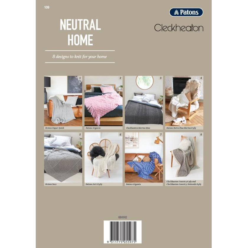 Patons Neutral Home Book 109