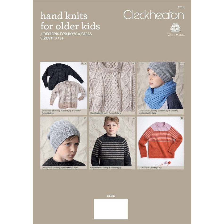 Cleckheaton Handknits Older Kids BK3011