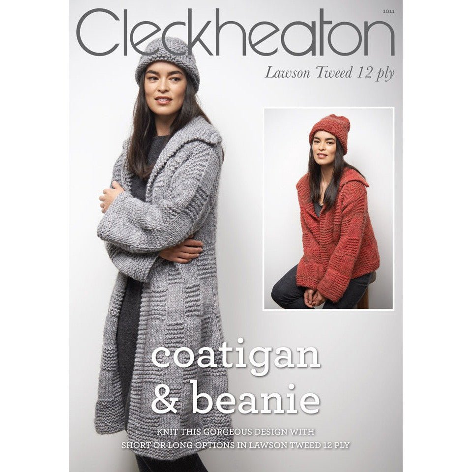 Cleckheaton Coatigan & Beanie
