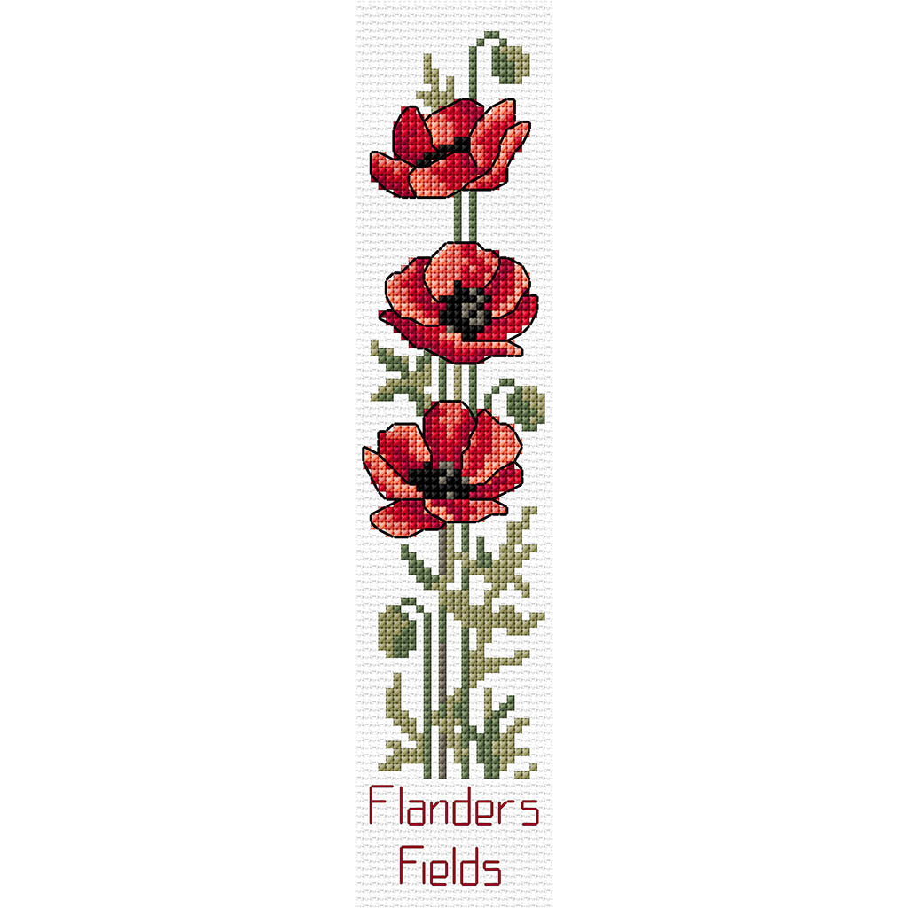 Country Threads Cross Stitch - Flanders Fields