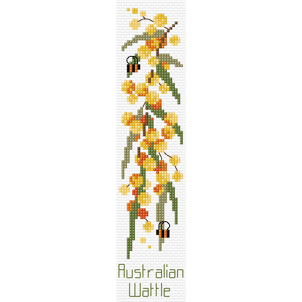 Country Threads Cross Stitch -Wattle